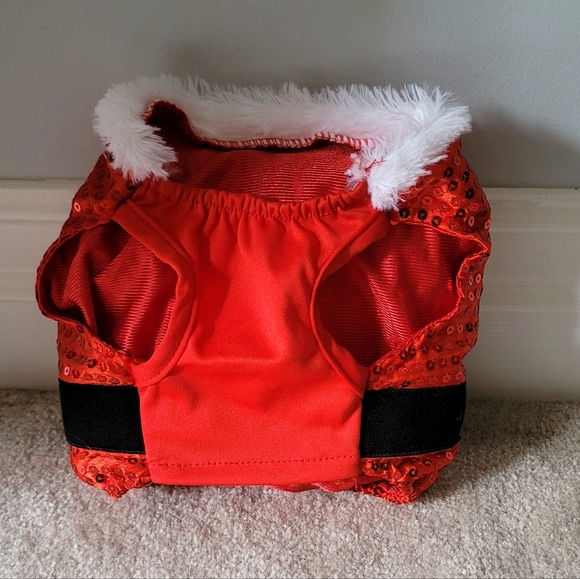 Santa Costume for Small Dogs - Picture 2 of 8